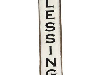 5 Ft Blessings Wood Wall Art