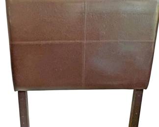 Padded Faux Leather Headboard