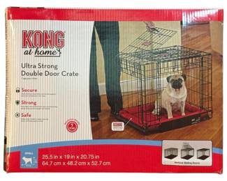 NEW Kong Double Door Pet Crate