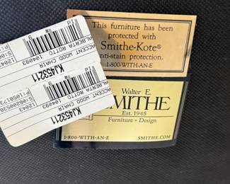 Authentic Walter E. Smithe Furniture – Accent Wood Chair with Smithe-Kote Protection