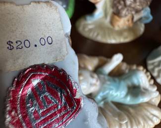 Mid-Century Italian ART Nativity Figurines – Holy Family, Wise Men & Animals