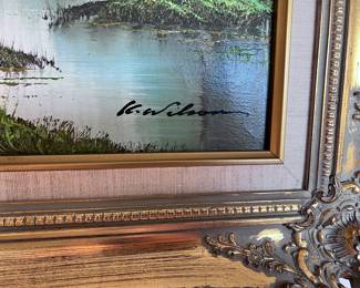 R. Wilson original sighned