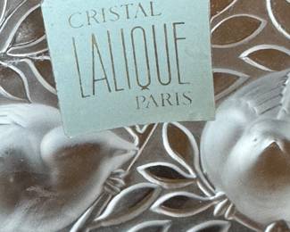 Cristal Lalique Paris Mark – Authentic French Crystal Bowl