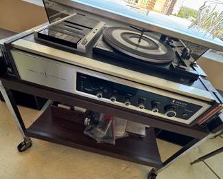 Zenith Allegro Record Player & Cassette Deck – Retro Turntable Stereo Receiver