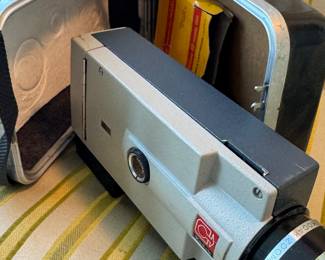 Retro 1960s Kodak Instamatic M6 Film Camera – Collectible Super 8 Cine Camera