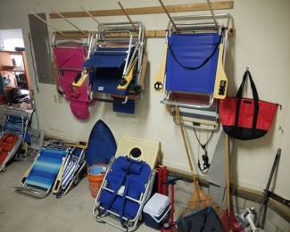 Beach chairs