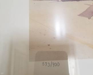 The Princeton by Doris Zogas; signed and numbered 573/900
