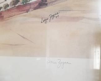 The Princeton by Doris Zogas; signed and numbered 573/900
