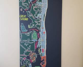 Original map art