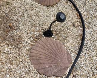 Scallop stepping stones