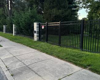 Park on Comsewogue Rd enter through here.