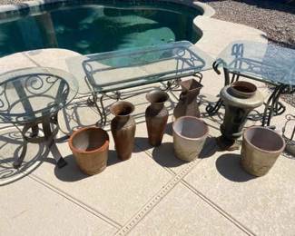 Patio Table Trifecta And Decor