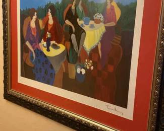 Morning Social By Israeli Artist Itzchak Tarkay