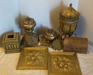 Gold Tone Decor