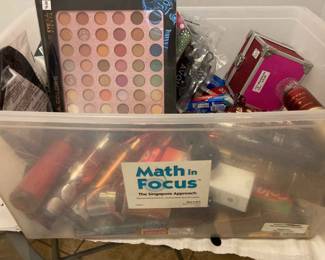 Bin Full Of Beauty Supplies