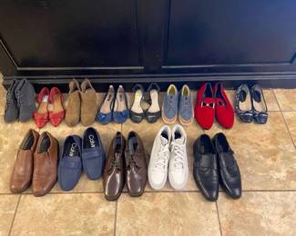 Mixed Lot Mens And Womens Shoes