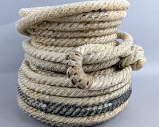 Lariat Rope Basket Bowl, 4.5" Tall x 6.5" Wide
