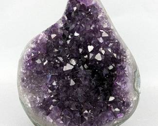 Amethyst Geode Specimen, 5.5" Tall x 5" Wide, 1.6kg