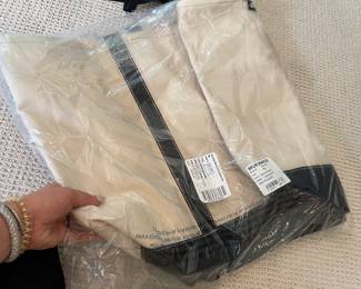 LL Bean canvas bags 