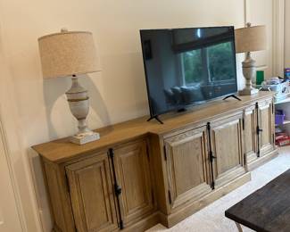 Restoration Hardware console 
