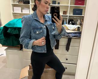 Love this denim jacket 