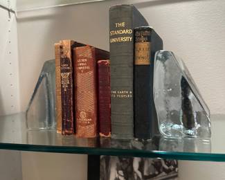 Blenko bookends