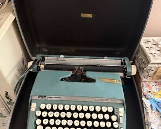 vintage typewriter