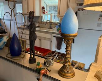 African Decor, Candle stands