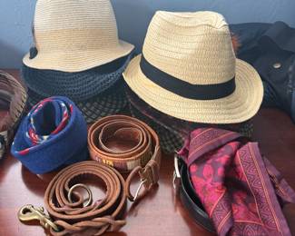 womens hats and belts