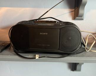 sony cd/radio/cassette