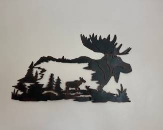wall decor moose