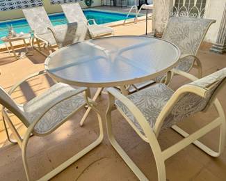 Tropitone Outdoor Table and Chairs