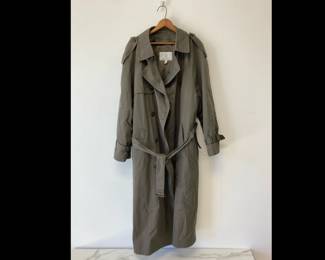 Lot 7588 London Fog Trench Coat Mens 40 Regular