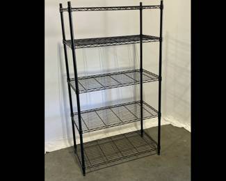 Lot 7335 Metal Metro Shelf