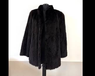 Lot 7017 Vintage Mansours Fur Coat Jacket Sold by J. Shirley Griffin Furs Georgia