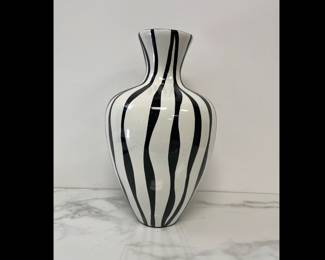 Lot 7316 Large Striped Vase
