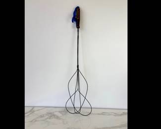 Lot 7441 Antique Wire Rug Beater
