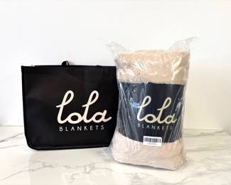 Lot 7019 Lola Blankets Bondi Beige Medium Blanket