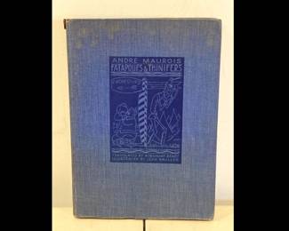 Lot 7559 Andre Maurois Fatapoufs Thinifers Vintage Collectible Childrens Book