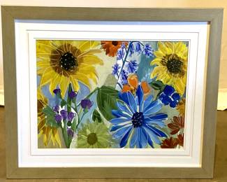 Lot 7484 Sunflowers Art Print Wall Art