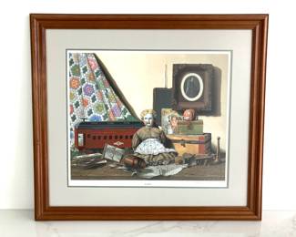 Lot 7324 Keepsakes by Ward M. Nichols Signed Art Print