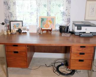 Danish Modern Executive Desk,