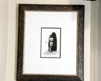 F. Lennox Campello Litho “Eve Leaving Eden”