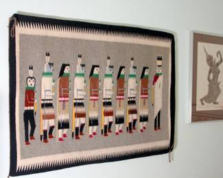 Navajo Yei Rug