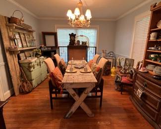 SHABBY CHIC DINING ROOM DECOR