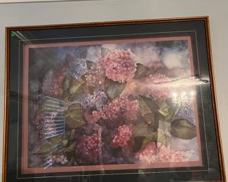 HYDRANGEA WATERCOLOR PRINT