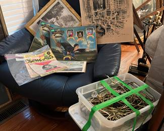 ASSORTED ARTWORK - LAMP PARTS