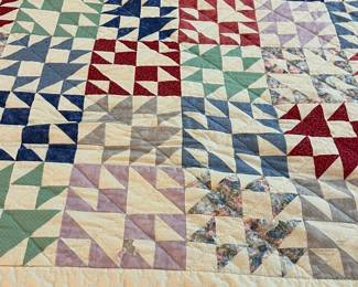 BROKEN DISHES PATCHWORK QUILT