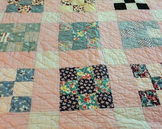 ANTIQUE PATCHWORK QUILT