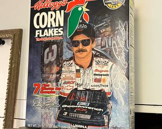 DALE EARNHARDT CORN FLAKE BOXES